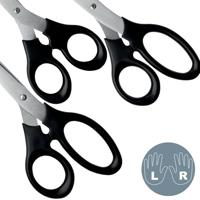 Leitz 54260095 Universele schaar Universeel Rechtshandig, Linkshandig 165 mm, 185 mm, 205 mm Zwart - thumbnail