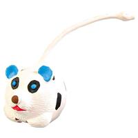 TRIXIE LATEX SPEELBAL DIER MET GELUID ASSORTI 6X6X6 CM 17 ST - thumbnail