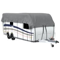 VidaXL Caravan dakbedekking 800x300 cm vliesvlies grijs - thumbnail