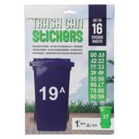 Afvalbak Stickervellen Set 16 Stuks - thumbnail
