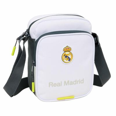 Schoudertas Real Madrid C.F. Wit 16 x 22 x 6 cm
