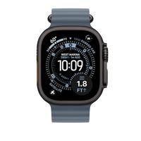 Apple Watch Band - Ocean Band Extension - 49 mm - Ankerblauw - Extra large - thumbnail