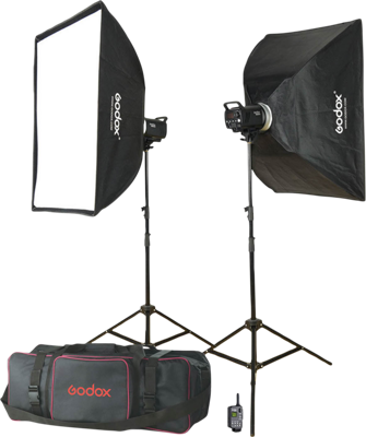 Godox MS300-F - Studio flits kit (2x MS300 & accessoires)