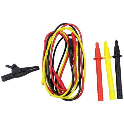 Testboy Messleitungssatz Testboy TV 410 N Meetsnoerenset Rood, Geel, Zwart 1 set(s)