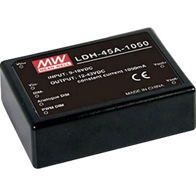 MEAN WELL LDH-45A-500W DC/DC-converter, print 43 W Aantal uitgangen: 1 x Inhoud 1 stuk(s)