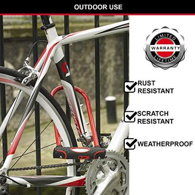 MASTER LOCK U Fietsslot [met sleutel] [Universele fietshouder] [gecertificeerd slot] [Rood] 8195EURDPROCOLR