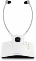 TechniSat STEREOMAN ISI 3 Draadloze stereo draadloze hoofdtelefoon voor televisie en muzieksystemen met dockingstation, wit - thumbnail