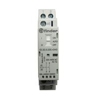 Finder 22.32.0.230.4340 Contactor 2x NO 230 V/DC, 230 V/AC 25 A 1 stuk(s) - thumbnail