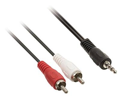 Stereo jack naar 2x tulp-kabel [diverse lengtes]