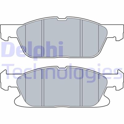 Remblokkenset, schijfrem LP3536 Remblokkenset, schijfrem LP3536