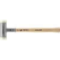 Halder Kunststofhamer | lengte 335 mm hoofd-d. 35 mm | hickory terugslagvrij | hard nylon wit | 1 stuk - 3366.035 3366.035 - thumbnail