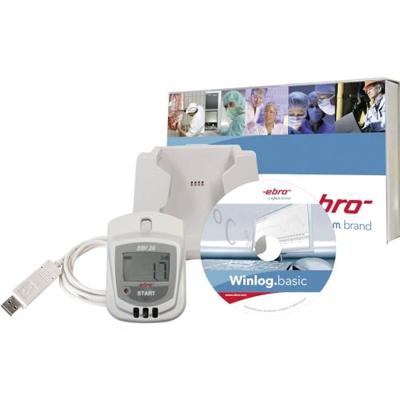 ebro EBI 20-TH1-Set Multidatalogger Te meten grootheid: Luchtvochtigheid, Temperatuur -30 tot +70 °C 0 tot 100 % Hrel ebro EBI 20-TH1-Set Multidatalogger Te meten grootheid: Luchtvochtigheid, Temperatuur -30 tot +70 °C 0 tot 100 % Hrel