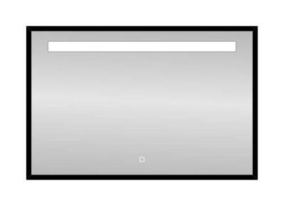 Best Design Spiegel Black Miracle 100x80 cm LED Verlichting Mat Zwart