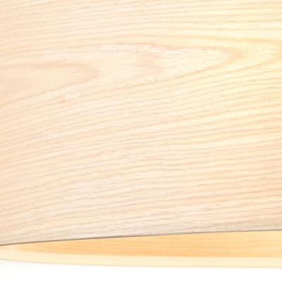 Brilliant Hanglamp OvalRomm zwart met houtbruin - 99492/76