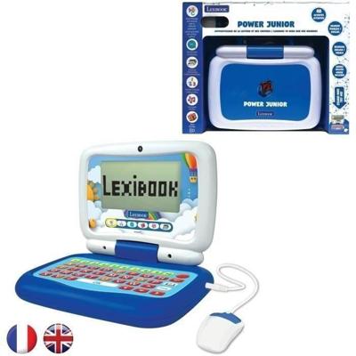 Tweetalige educatieve laptop FR/EN voor in totaal 40 activiteiten verdeeld in 6 categorieën