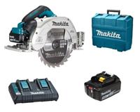 Makita DHS900PT2 | 2x18 V | Cirkelzaag | 235 mm | 5,0 Ah accu (2 st) | duo snellader | in koffer - thumbnail