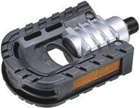 Pedaalset voor vouwfiets Marwi SP-151N met aluminium vouwmechanisme - zwart - thumbnail