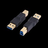 USB 3.0 A Male to B Male Adapter, AU0014 - thumbnail