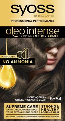 Syoss Oleo Intense 5-54 Licht Asbruin Syoss Oleo Intense 5-54 Licht Asbruin