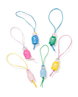 HEMA Gelukspoppetjes - 6 stuks