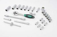 Brüder Mannesmann M98410 Dopsleutelset Metrisch 1/4 (6.3 mm), 1/2 (12.5 mm) 94-delig - thumbnail