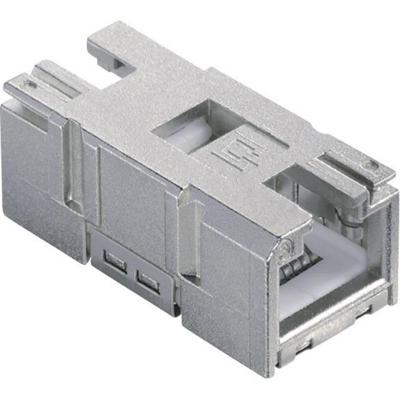 Metz Connect 1401200810MI RJ45 inbouwconnector Koppeling, recht Aantal polen: 8P8C Grijs 1 stuk(s) Metz Connect 1401200810MI RJ45 inbouwconnector Koppeling, recht Aantal polen: 8P8C Grijs 1 stuk(s)