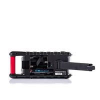 Midland C1173 Outdoorradio VHF (FM) Noodradio Zaklamp, Oplaadbaar, Handslinger, Zonnepaneel Zwart, Rood - thumbnail