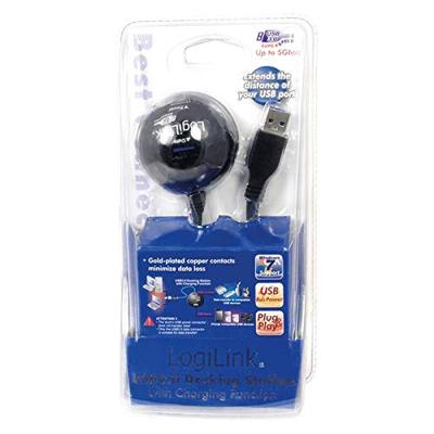LogiLink USB-kabel USB 3.2 Gen1 (USB 3.0 / USB 3.1 Gen1) USB-A stekker, USB-A bus 1.50 m Zwart CU0035