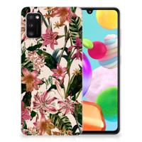 Samsung Galaxy A41 | TPU Case | Flowers - thumbnail