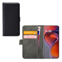 Mobilize Classic Gelly Wallet Book Case Motorola Moto G15/G15 Power Black - thumbnail