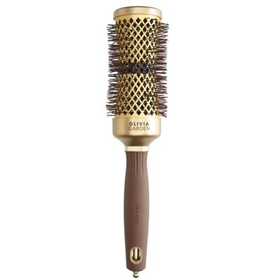 Olivia Garden Wavy Bristles Gold&Brown Brush Curl Ø25mm