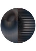 Moooi Carpets - Trichroic Hoxton Round - 250 rond Vloerkleed - thumbnail