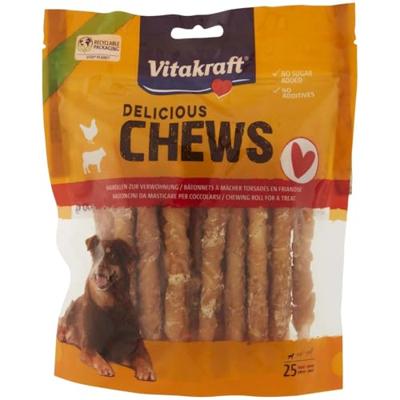 Vitakraft Delicious Chews kauwrollen S 25st, 300g