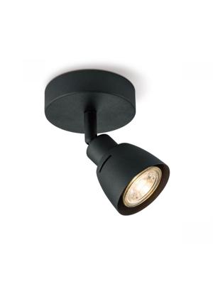 Home sweet home LED opbouwspot Aka Ø 9,5 cm - zwart Home sweet home LED opbouwspot Aka Ø 9,5 cm - zwart