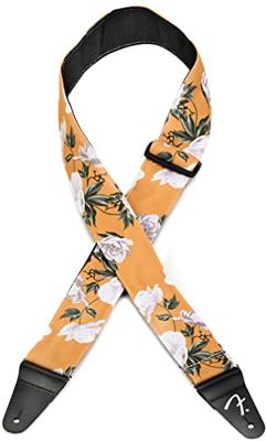 Fender Floral Strap Marigold 2 inch gitaarband
