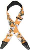 Fender Floral Strap Marigold 2 inch gitaarband - thumbnail