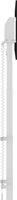 Iiyama MD-WLIFT2031-W1 2,67 m (105 ) Wit Vloer - thumbnail