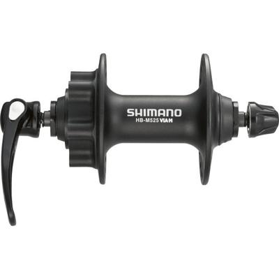 Shimano Voornaaf fh-m525 - 32 gaats - 6 bouts remschijfbevestiging - zwart
