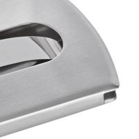 Sigel SI-VZ120 Visitekaartetui Zilver "Snap" Voor Kaarten Tot 91x57mm - thumbnail