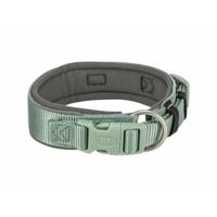 Hondenhalsband Trixie Premium Groen Grafiet L 46-55 cm - thumbnail