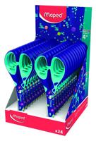 Schaar Maped Pixel Party 13cm display à 24 stuks - thumbnail