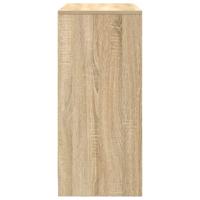 Dressoir met lades deuren 70,5x34x74,5 cm sonoma eikenkleurig - thumbnail