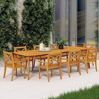 Tuinstoelen 2 st massief acaciahout Tuinstoelen 2 st massief acaciahout