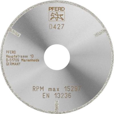 PFERD TOOLS 68410238 D1A1R 100-2-22,23 D 427 GAG Diamanten doorslijpschijf Diameter 100 mm Boordiameter 22.23 mm Duroplast, Technisch keramiek 1 stuk(s) PFERD TOOLS 68410238 D1A1R 100-2-22,23 D 427 GAG Diamanten doorslijpschijf Diameter 100 mm Boordiameter 22.23 mm Duroplast, Technisch keramiek 1 stuk(s)
