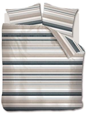 Rivièra Maison Riviera Maison Dekbedovertrek Sturdy Stripe Marineblauw 200x200/220 cm