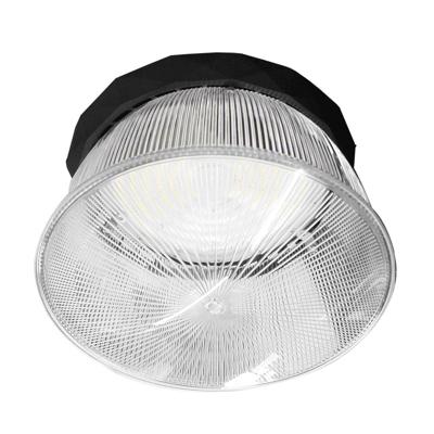 Saturn LED High Bay met 100° reflector en afdekking - Dimbaar - 200 Watt 38.000 lumen (190lm/W) - 5700K daglicht wit - IP65 waterdicht - Bridgelux LED's Saturn LED High Bay met 100° reflector en afdekking - Dimbaar - 200 Watt 38.000 lumen (190lm/W) - 5700K daglicht wit - IP65 waterdicht - Bridgelux LED's