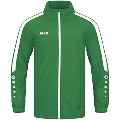 JAKO 7423K Regenjas Power Kids - Sportgroen - 152 JAKO 7423K Regenjas Power Kids - Sportgroen - 152