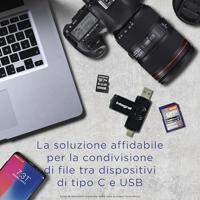 Integral Reader Sd/microsd Usb-a/usb-c - thumbnail