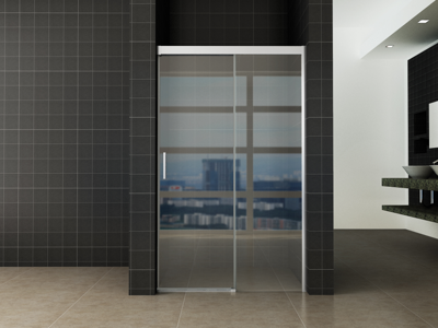 Wiesbaden Softclose 2.0 schuifdeur helder glas 120x200 cm