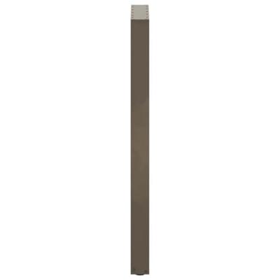 Bartafelpoten 2 st U-vormig 40x(110-111) cm staal naturel